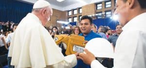 El Papa Francisco, Nuestra Señora Reina de los Ángeles en Nueva York