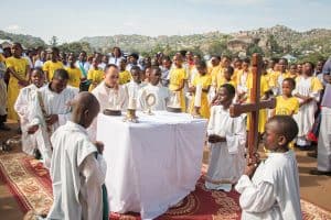 En Mabatini, Mwanza Tanzania libre para la comunidad