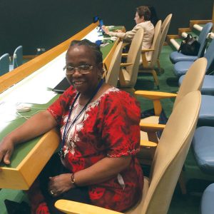 Zwareva en Naciones Unidas.