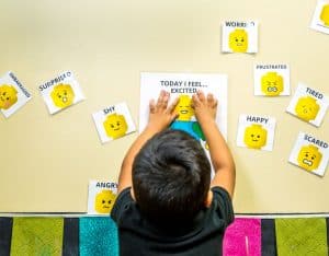 Hijos de trabajadores agrícolas migrantes en Immokalee, Florida