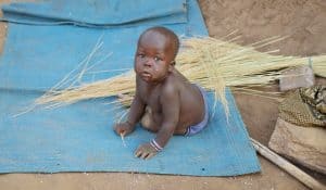 UGANDA - Palabek refugee settlement. Daily scenes of refugees.