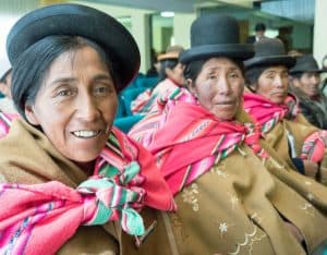 DHUMA recibe premio Letelier-Moffit: Comunidades aymaras de Chila Pucara y Chila Chambilla participaron en un taller de líderes sobre la defensa del medio ambiente en Puno, Perú. (Nile Sprague/Perú)