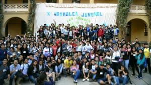 Juventud católica en asamblea juvenil en Bolivia