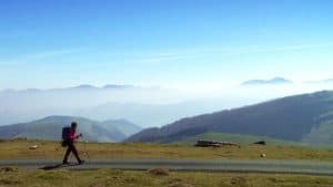 Foto del documental de PBS que sigue a los peregrinos que caminan desde Francia hasta Santiago de Compostela, España. (CNS/Cortesía caminodocumentary.org)