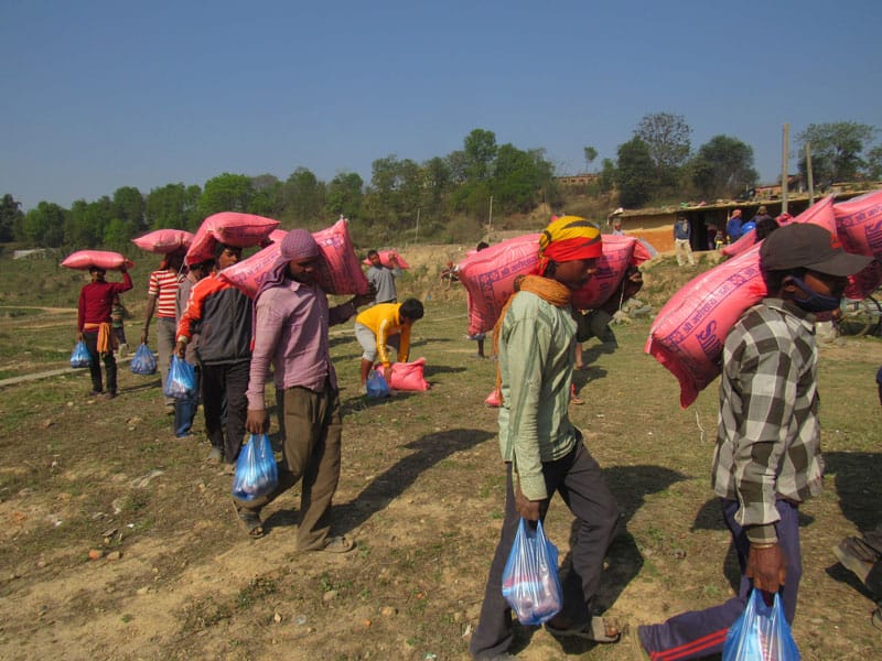 Ayuda para Nepal en medio de Covid-19