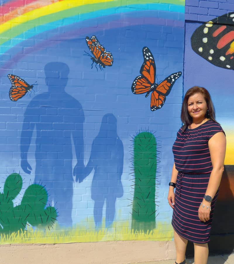 Leticia Macías trabaja como voluntaria en Las Américas Immigrant Advocacy Center, que desde 1987 ha atendido a más de 40.000 inmigrantes de bajos recursos de 77 países. (Deirdre Cornell/EE.UU.)