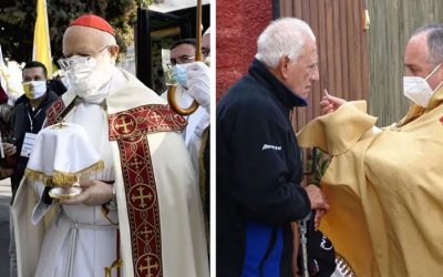 Jesús Sacramentado vuelve a salir al encuentro de los enfermos en tradicional Cuasimodo