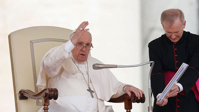 Catequesis del Papa Francisco sobre la vejez y el honor de la fe