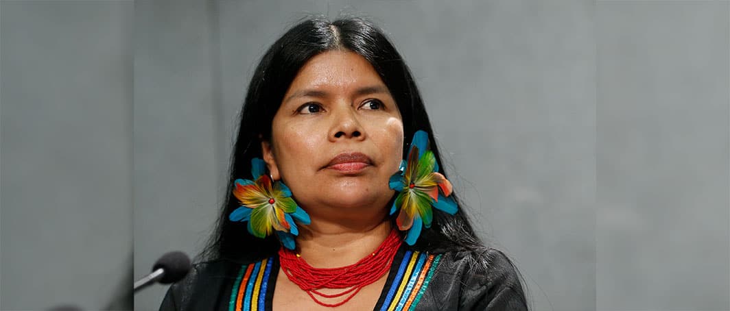 Defensora del agua en la Amazonía