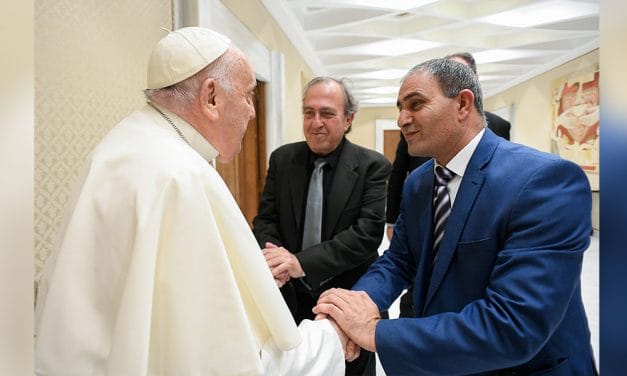 El Papa halaga a dos padres de Israel y Palestina