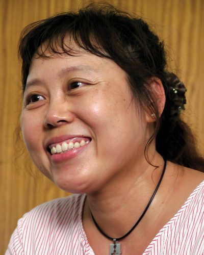 Caridad Yang, directora del Centro de Oportunidades Santa Teresa, Hsieh Jia, en el condado de Tainan, Taiwán. (Sean Sprague/Taiwán)