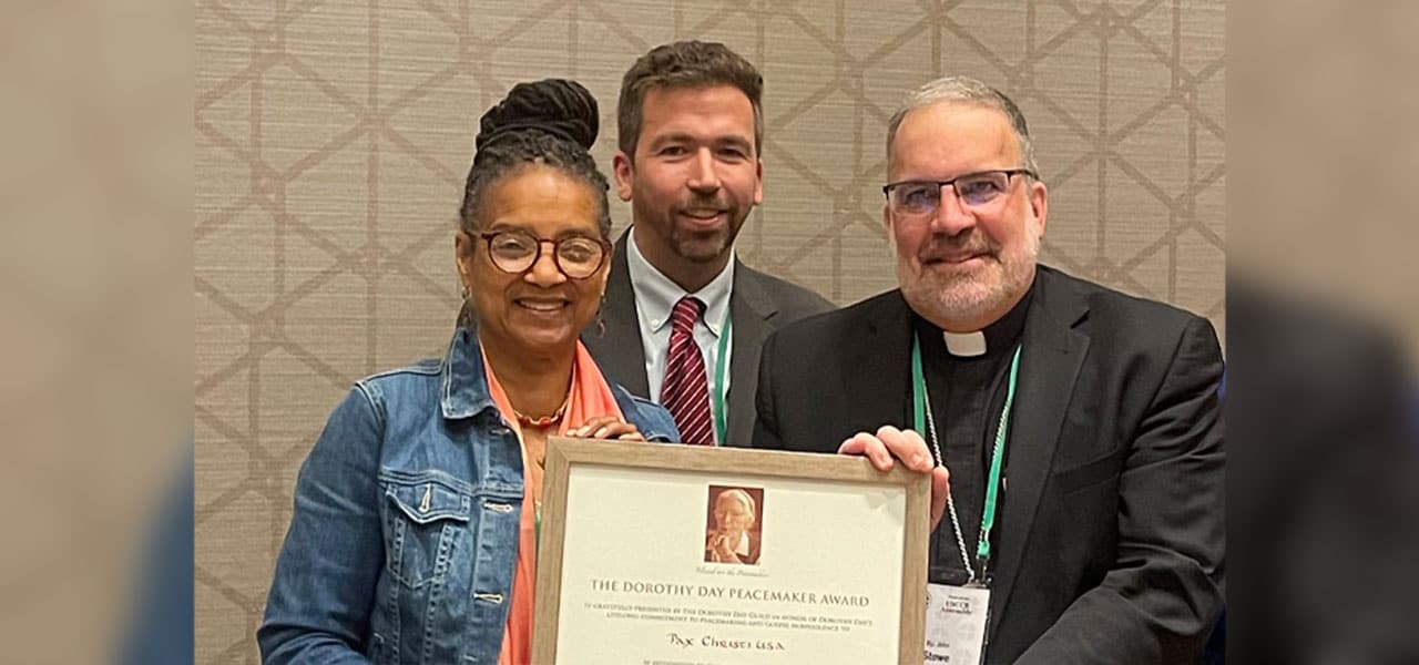 Pax Christi recibe el primer Premio Dorothy Day por su labor por la paz
