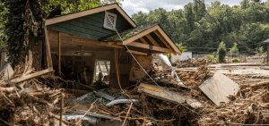 Imagen destacada: Una casa y carros terminan destruidos en Chimney Rock, Carolina del Norte, el 29 de septiembre del 2024 después de que el Huracán Helene azotara el pueblo. La tormenta hizo contacto el 26 de septiembre en la región Big Bend de Florida como un huracán de categoría 4 y luego fue degradado a tormenta tropical la siguiente mañana. (OSV News photo/Khadejeh Nikouyeh, The Charlotte Observer handout via Reuters)