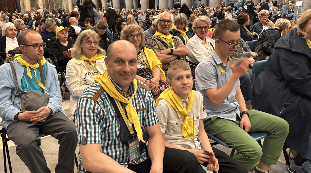 Personas con discapacidad ven ‘la Iglesia global’ durante jubileo en Roma
