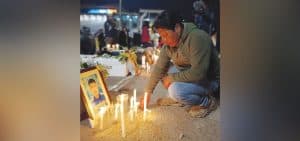 DHUMA, una organización fundada por la Hermana Maryknoll Patricia Ryan, y otras organizaciones han trabajado para exigir justicia para las víctimas de la represión policial en Perú. (Facebook/Cortesía de DHUMA, Perú)