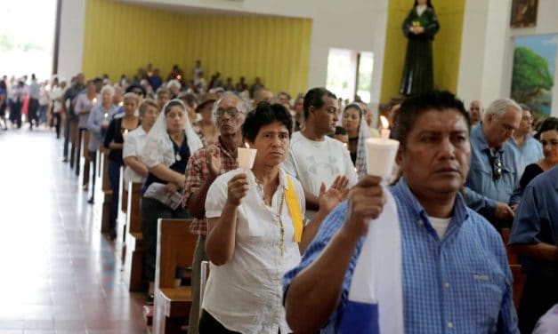 Padre «vandálico” alza su voz contra la dictadura en Nicaragua