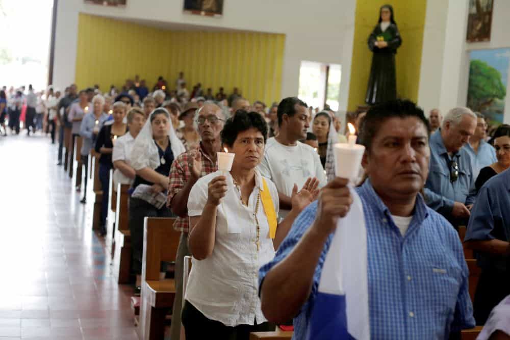 Padre “vandálico” alza su voz contra la dictadura en Nicaragua