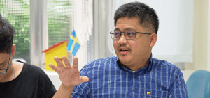 Guilervan Ignacio Omnes consideró una carrera en Derecho, pero escogió servir como misionero en Taiwán. (Paul Jeffrey/Taiwán)