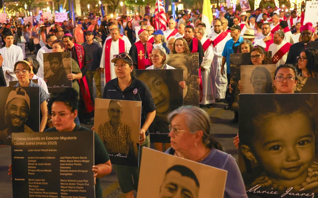 Marcha masiva en El Paso en rechazo a detenciones y deportaciones